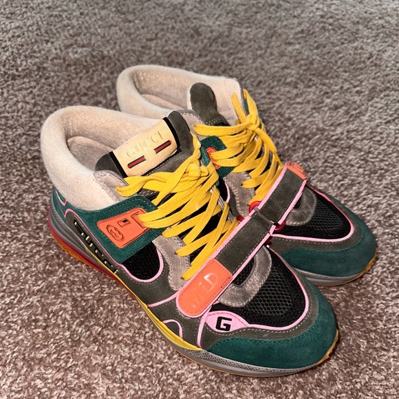 Gucci Ultraspace MidTop Mens Athletic Sneakers - Picture 4 of 4